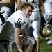 Chelsea senior quarterback Logan Brown reacts to losing to Tecumseh 27-20 on Friday. Brown fumbled the ball in the final minute of the game. Daniel Brenner I AnnArbor.com